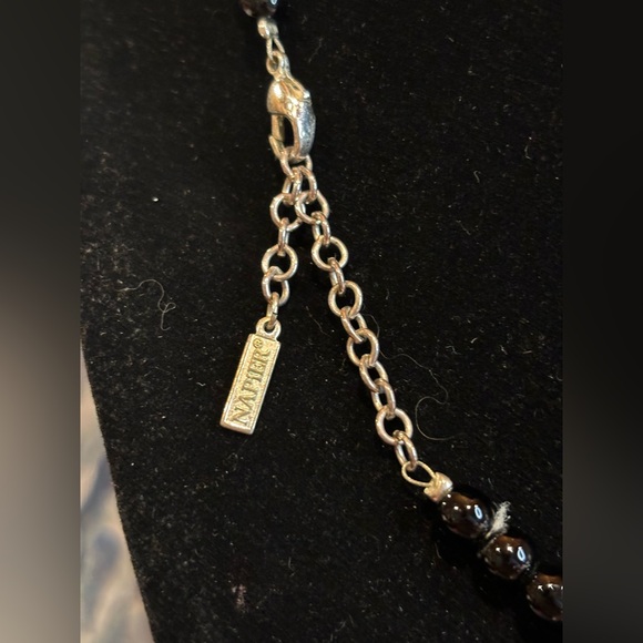 Napier Black and 925 Mexican Pendant silver toned beads and accents - Picture 6 of 9